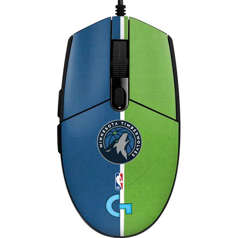 NBA Minnesota Timberwolves Canvas G203 Prodigy RGB Wired Gaming Mouse Skin